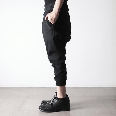 LINE JOGGER PANTS　DUST BLACK No.17