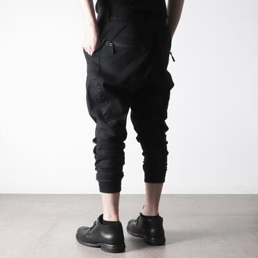 LINE JOGGER PANTS　DUST BLACK No.18
