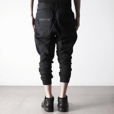 LINE JOGGER PANTS　DUST BLACK No.19