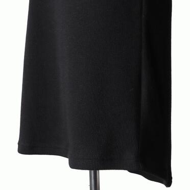 Back-Printed Waffle Jersey Tank Top　BLACK No.12