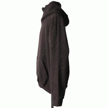 Pile Dolman Hoodie Pullover　KHAKI No.3