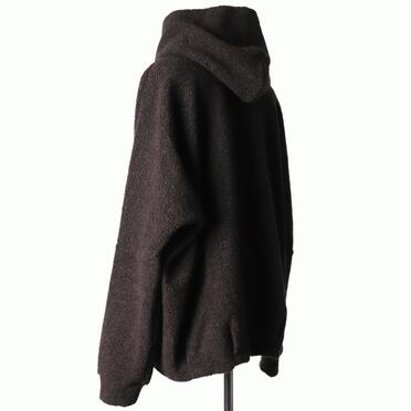 Pile Dolman Hoodie Pullover　KHAKI No.4
