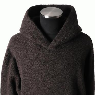 Pile Dolman Hoodie Pullover　KHAKI No.7