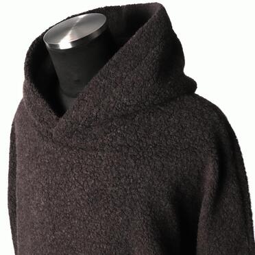 Pile Dolman Hoodie Pullover　KHAKI No.8