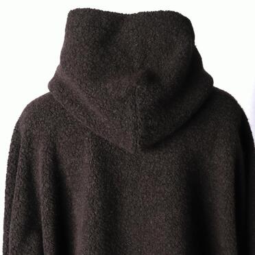 Pile Dolman Hoodie Pullover　KHAKI No.9