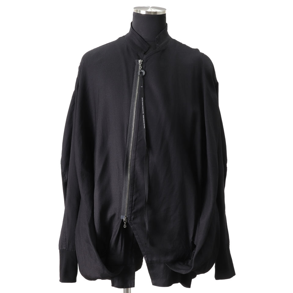 CO/RY JACQUARD ZIP BLOUSON　BLACK