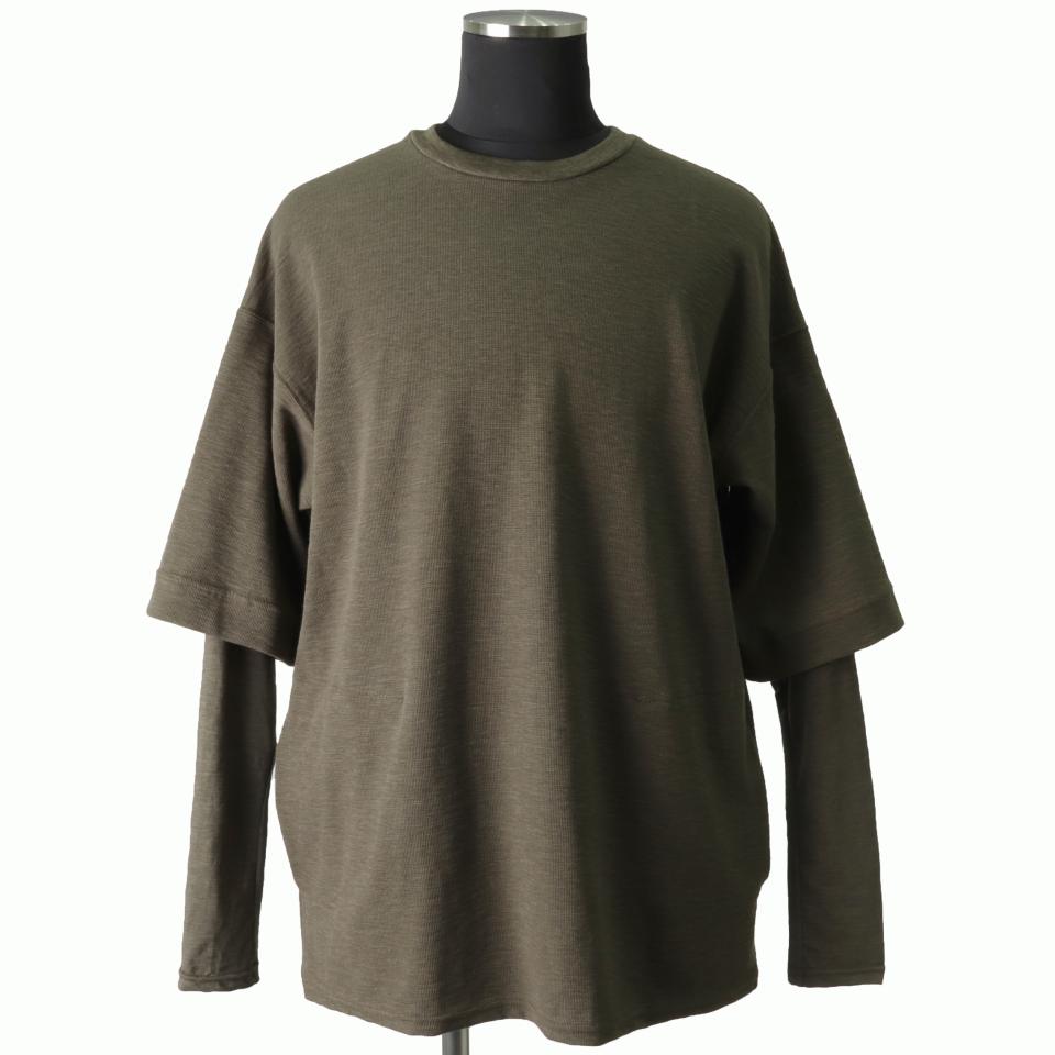 Layered Long Top　KHAKI