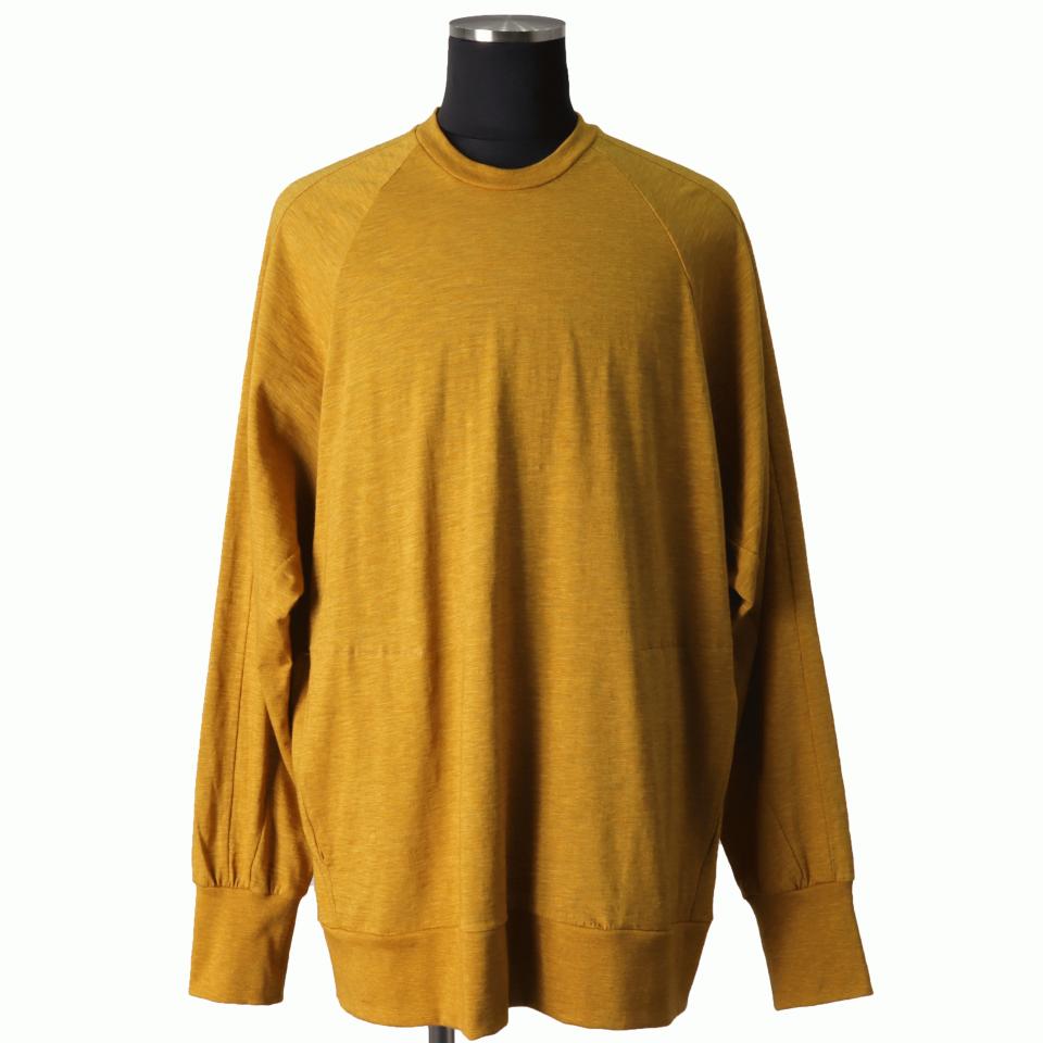 Dolman oversize Pullover　MUSTARD