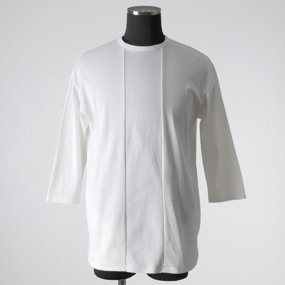 3/4 SIDE POCKET-T　WHITE