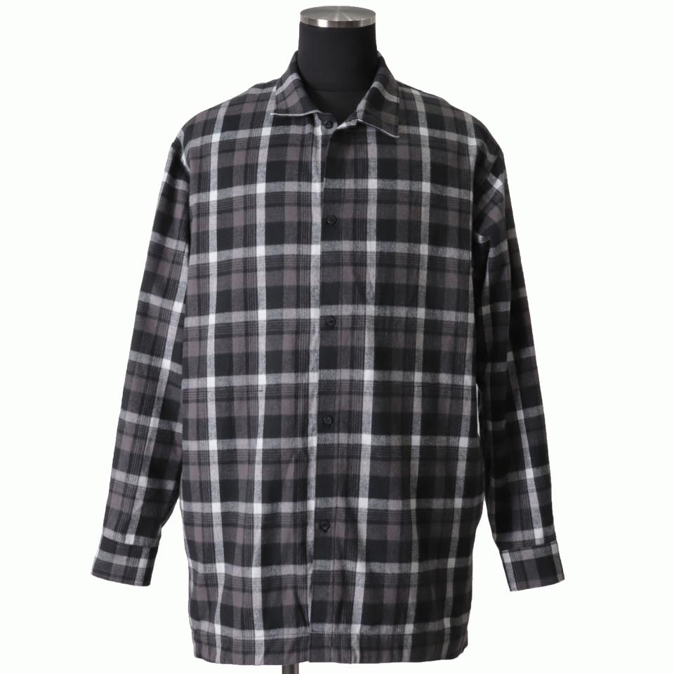 Shaggy Check Shirts　BK×GY　arco LIMITED EDITION