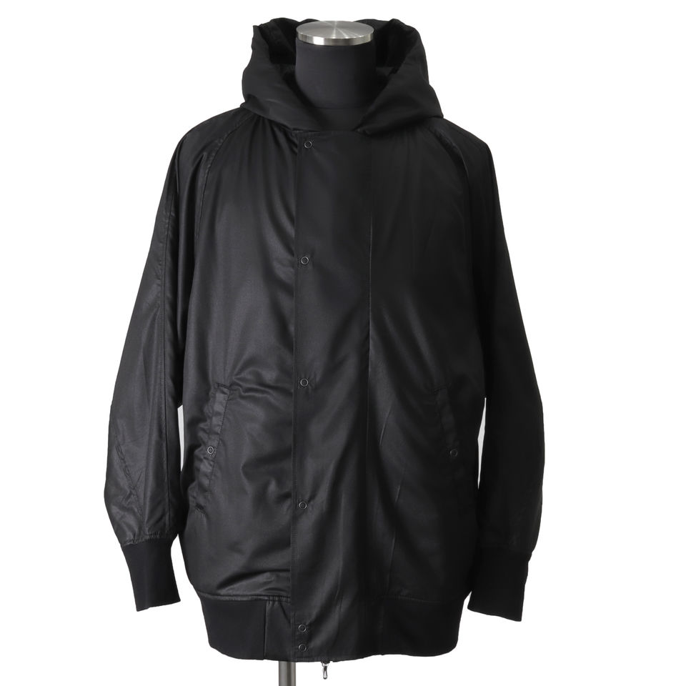 RAGLAN PARKA　BLACK