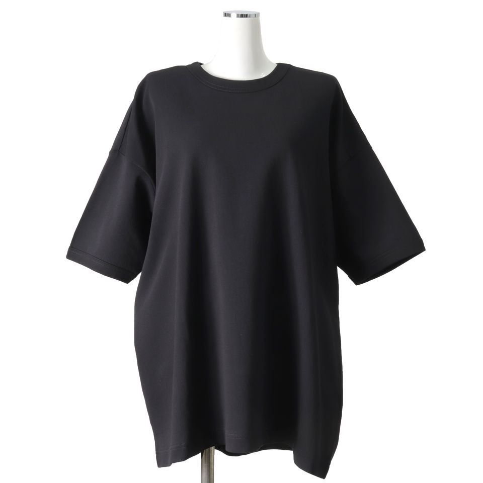 wide sweat P/O　BLACK