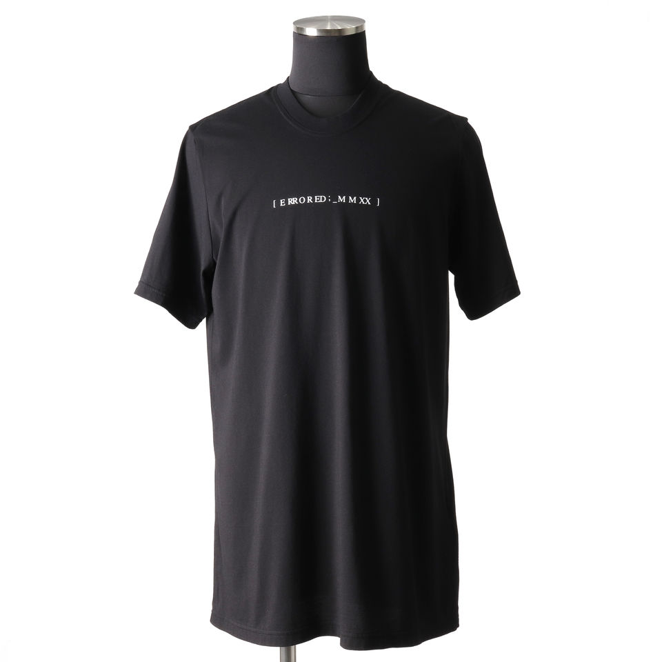 AVALANCHE BACK PRINT T-SHIRT　BLACK