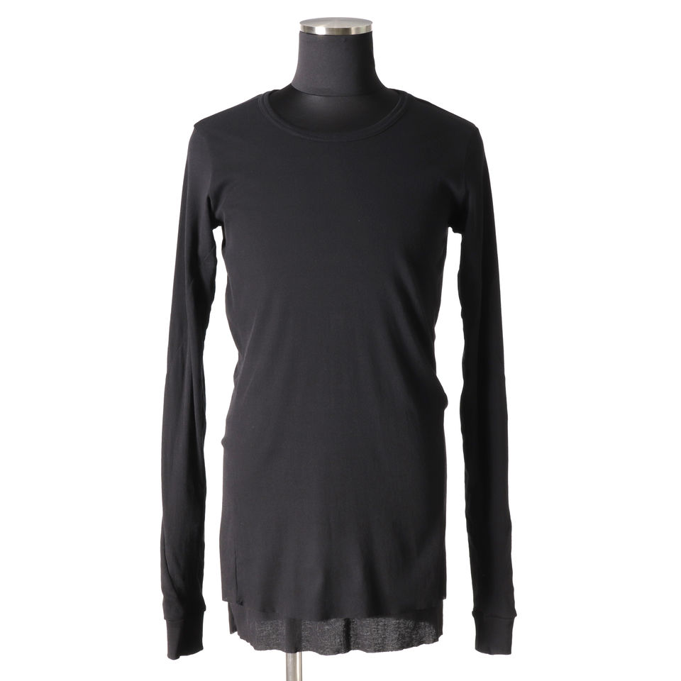 Double Layered Long Top　BLACK