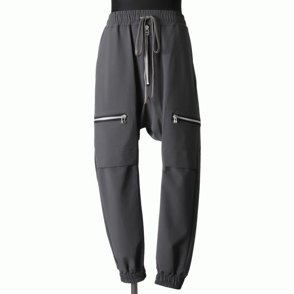 Front Zip Sarrouel Easy　D.GREY