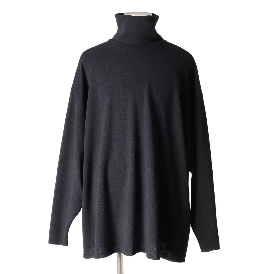 20-21FW kosumosu pullover　BLACK