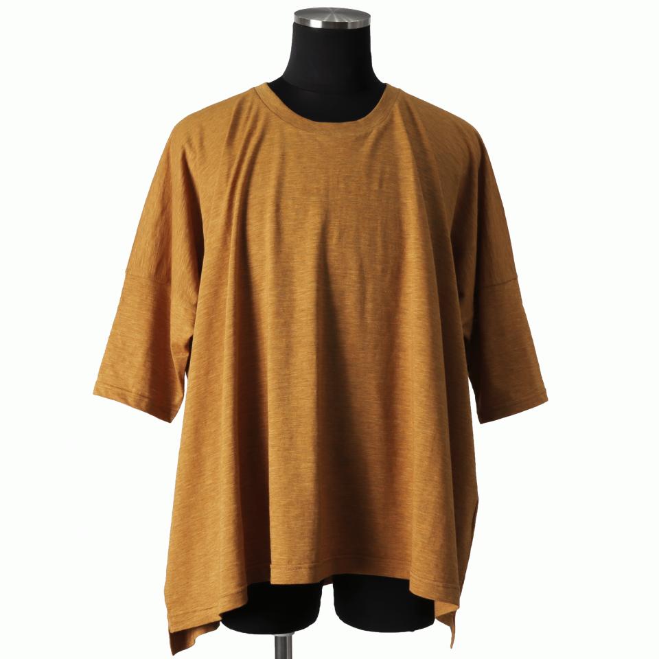 Over Sized Tee　MUSTARD