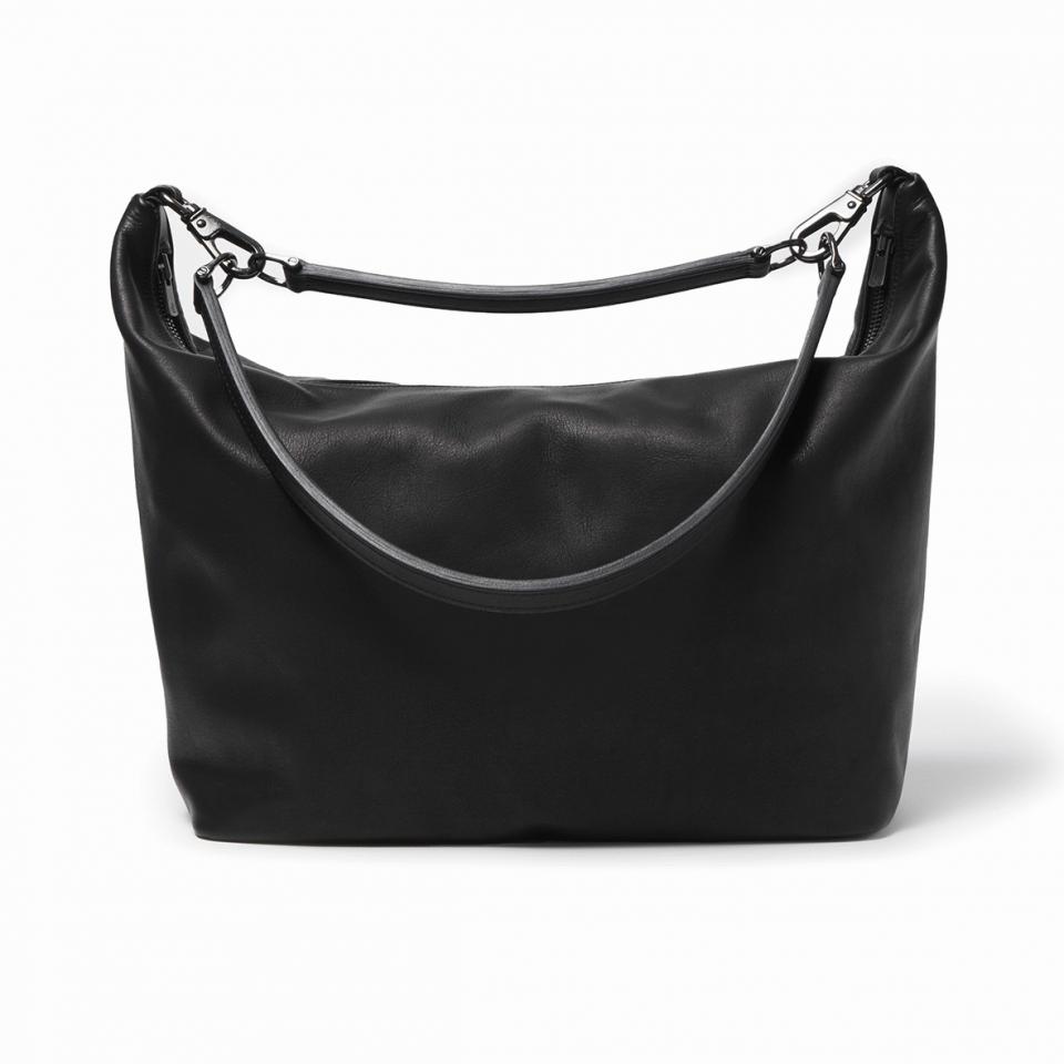 LEATHER MULTI SHOULDER BAG　BLACK