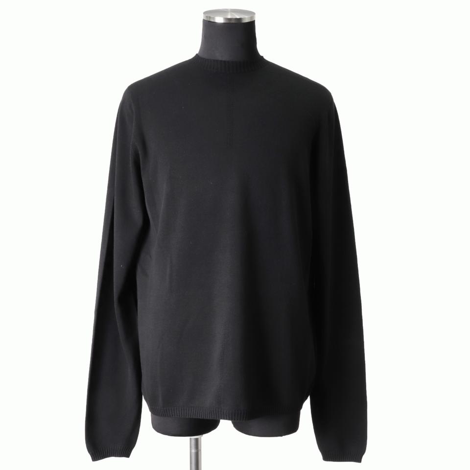 Mock Neck Pullover　BLACK