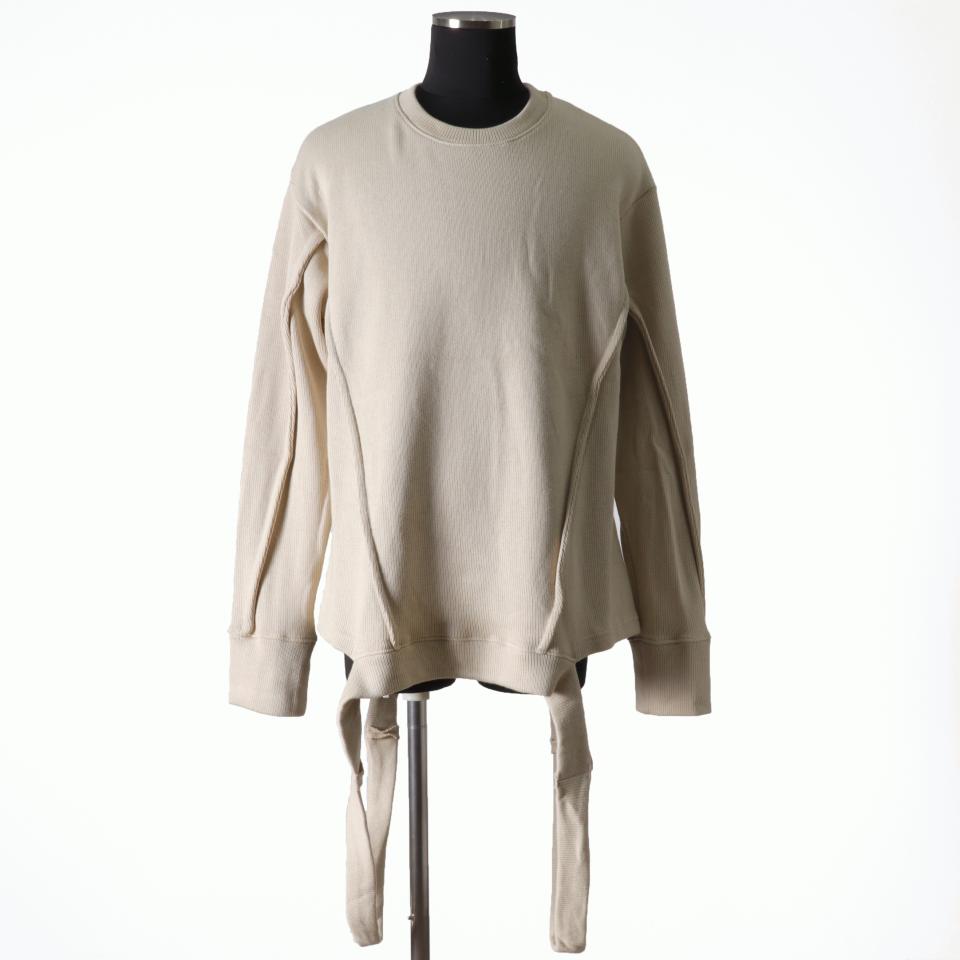Crew Neck Knit Pullover　IVORY
