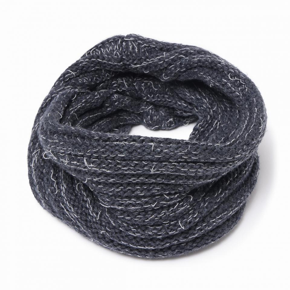 SNOOD　MIX BLACK