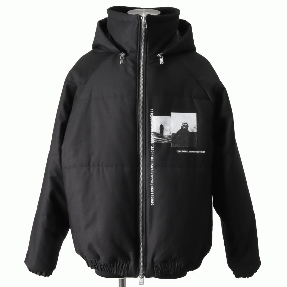 Hoodie Blouson　BLACK