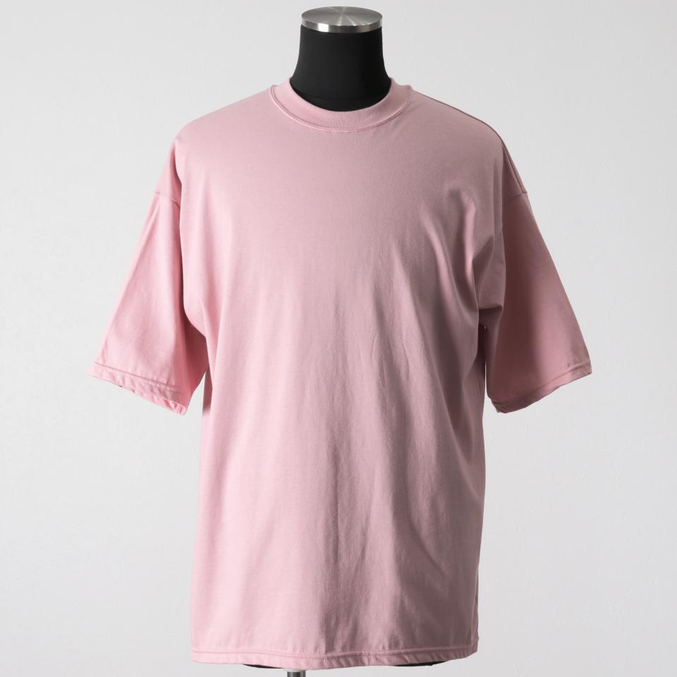 Embroidery Over Sized Tee　L.PINK