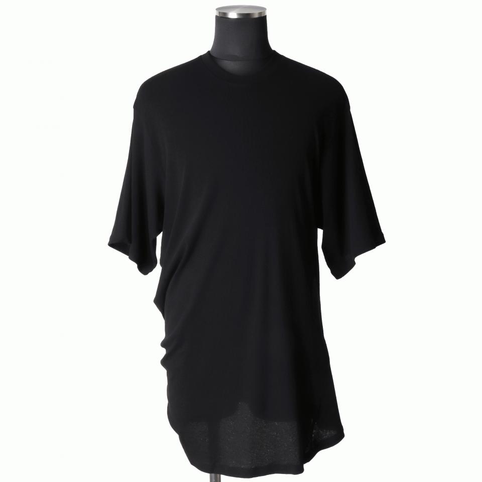 907CUM4 COTTON HIGH TWIST RIB　BLACK