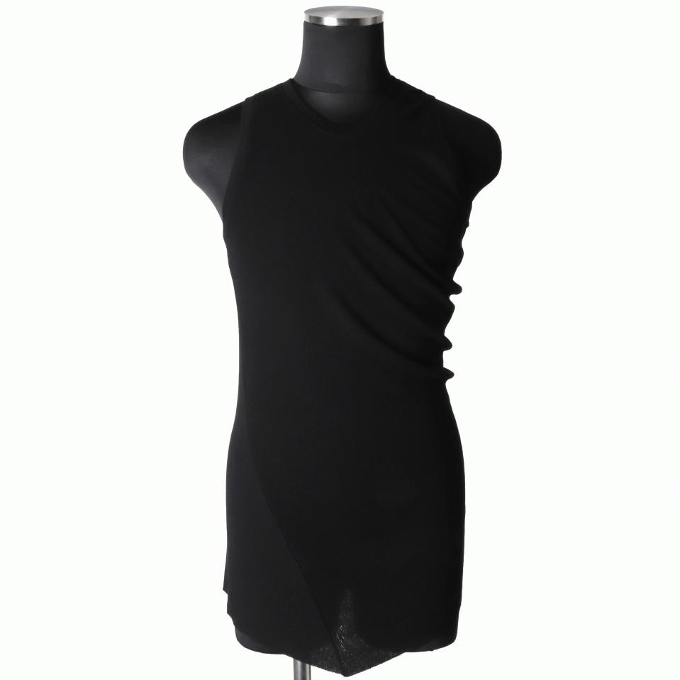 907CUM3 COTTON HIGH TWIST RIB　BLACK