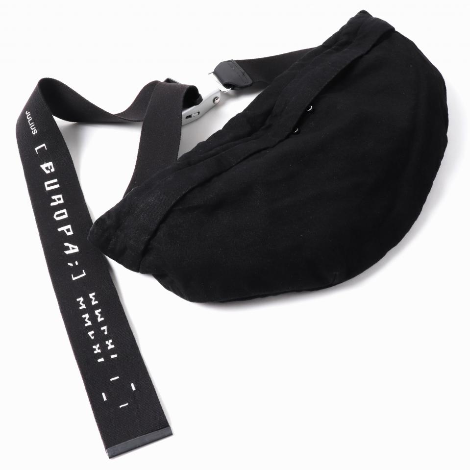 907BGU1 12oz DENIM / LEATHER　BLACK
