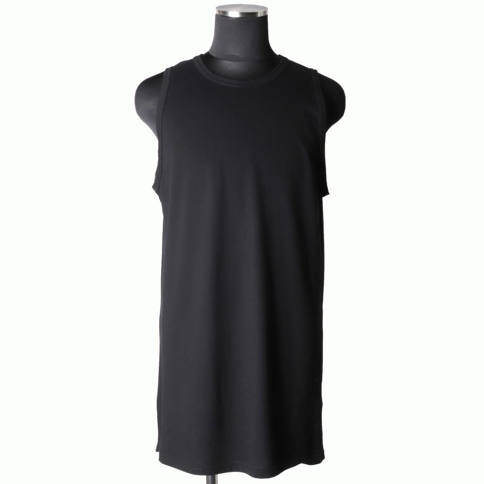 Long Tank Top　BLACK