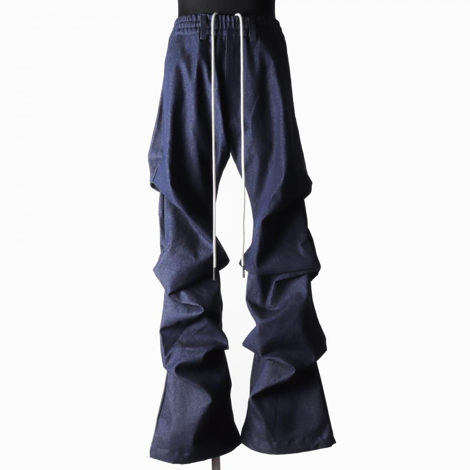 Boots Cut Tuck Pants　NAVY