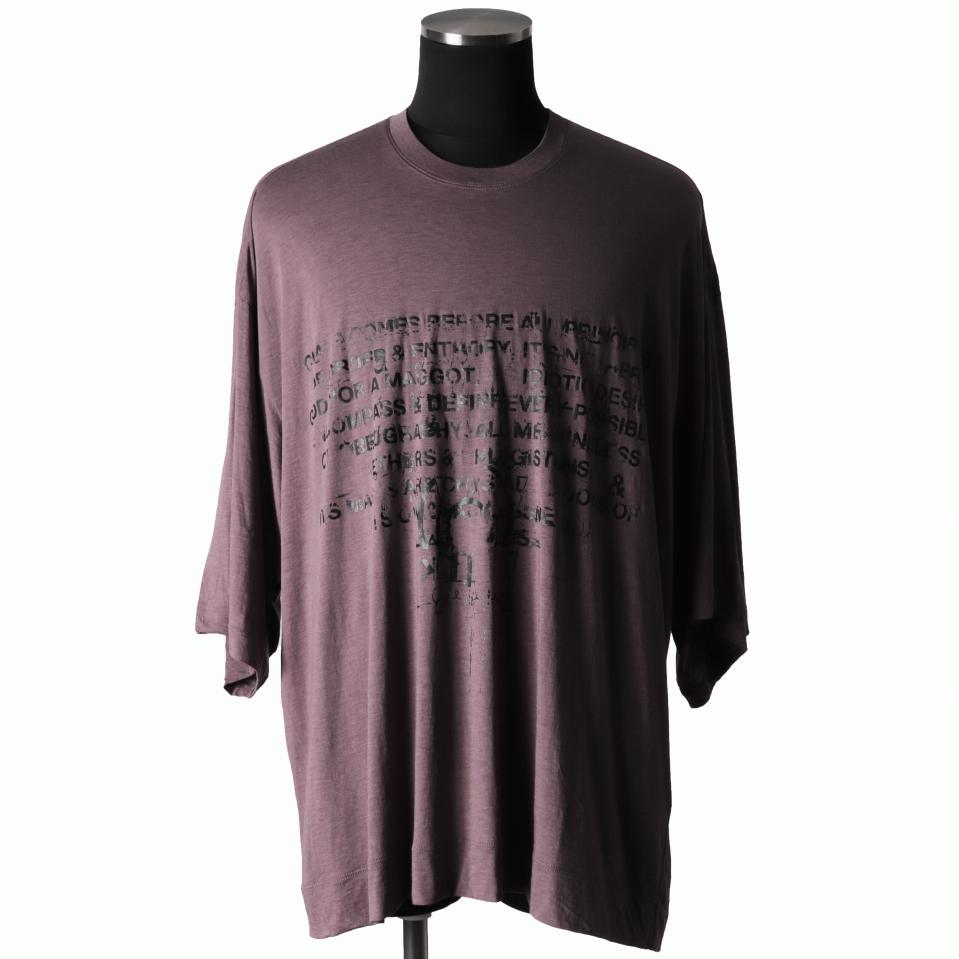 917CPM7 CUPRO/COTTON JERSEY　ASH PURPLE