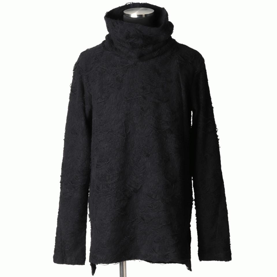 High Neck Top　BLACK