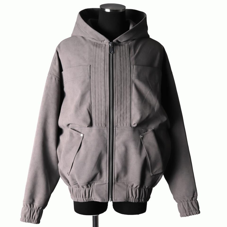 Hooded Blouson　GREY