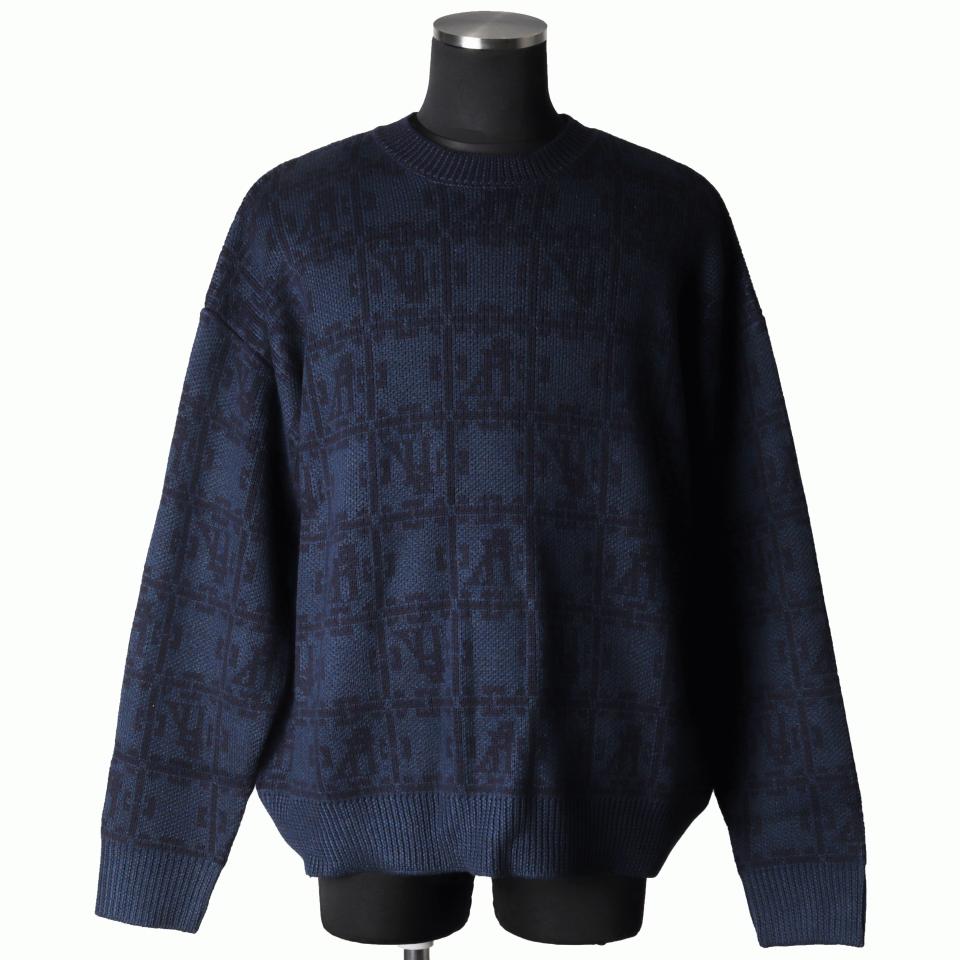 Jacquard Knit Pullover　NA×DNV
