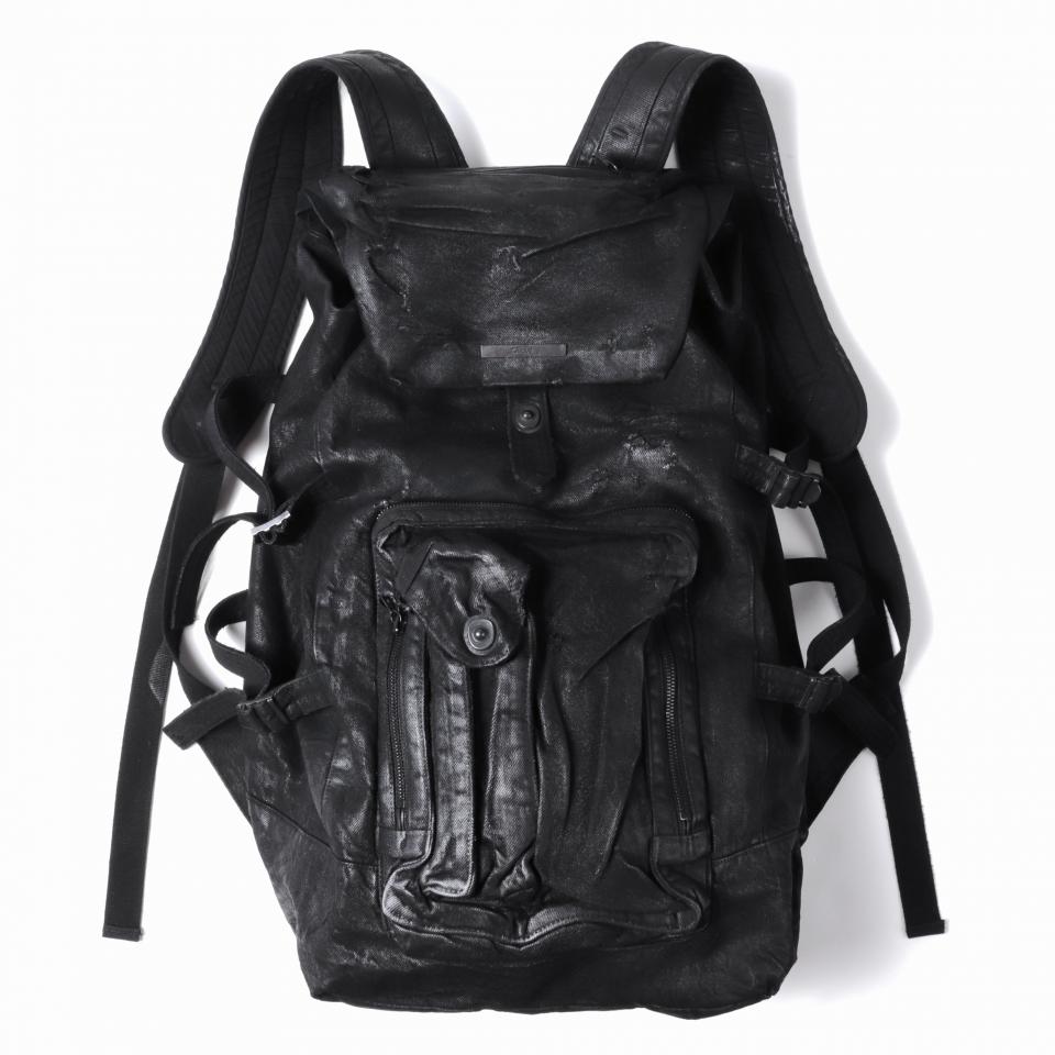 917BGU1-C COATED 12oz DENIM　BLACK