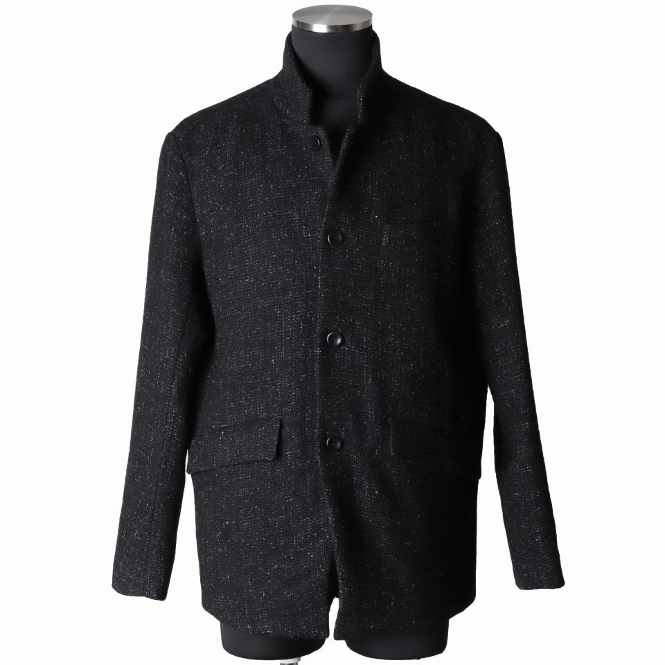 WOOL JERSEY JACKET　BLACK