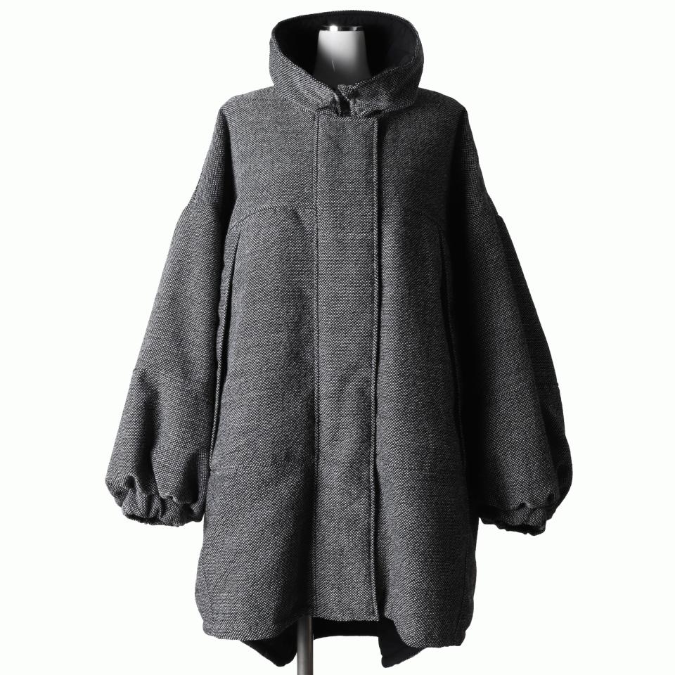 TWEED MONSTER COAT MIX GRAY