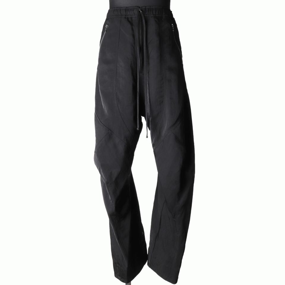 947PAM4 TOURER WIDE PANTS　BLACK