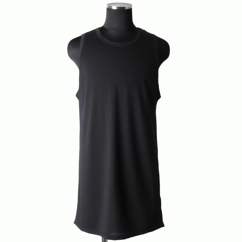 Long Tank Top　BLACK