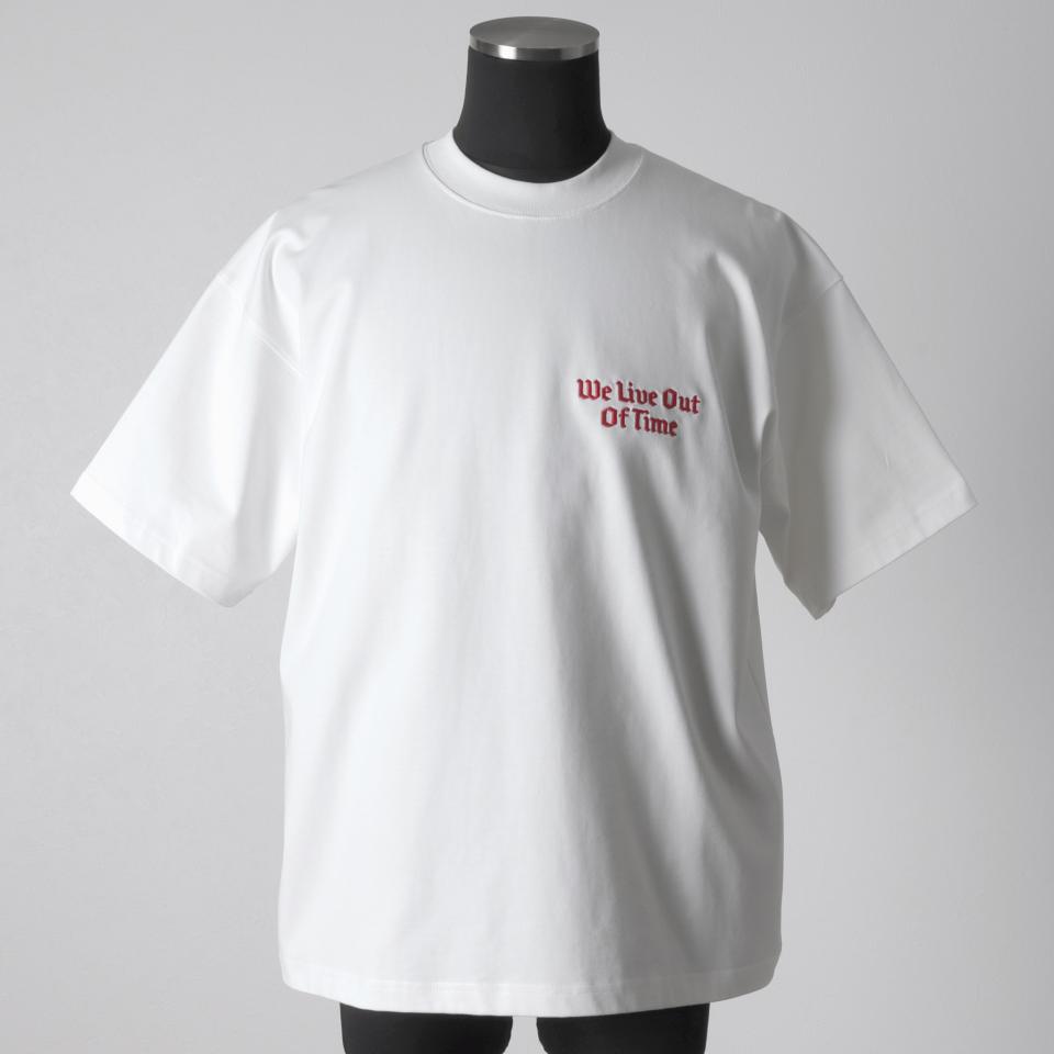 EMBROIDERY T-SHIRT　WHITE
