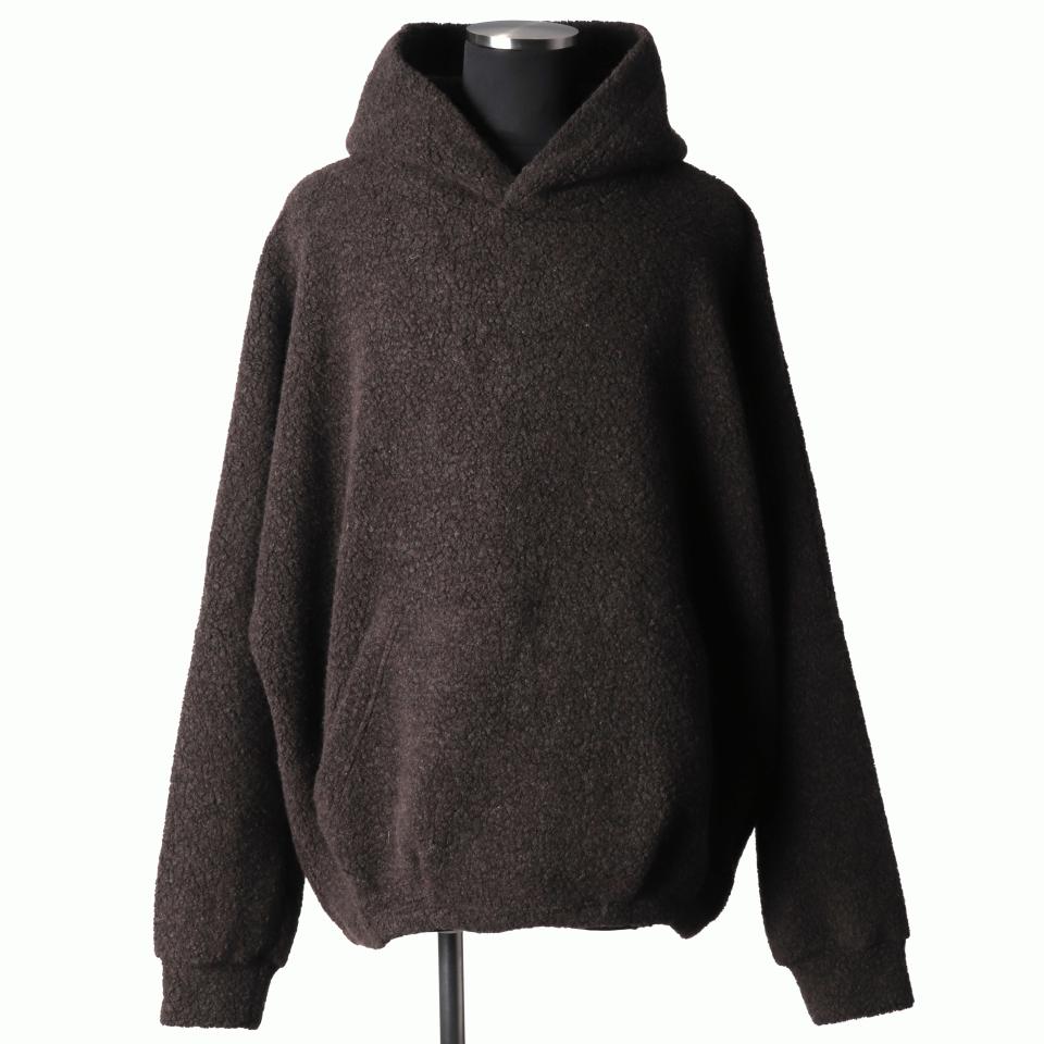 Pile Dolman Hoodie Pullover　KHAKI